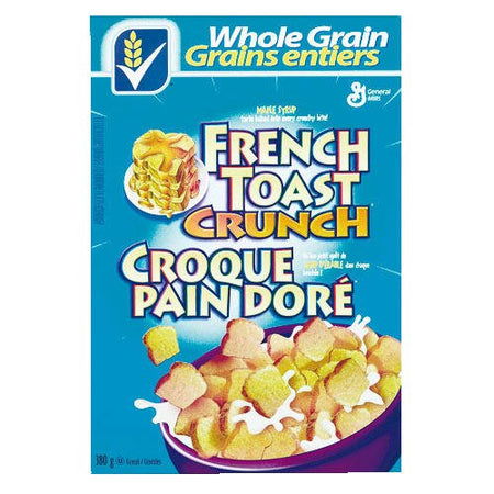 French Toast Crunch Cereal, 4pk, 380g/13.4 oz., per box {Imported from Canada}