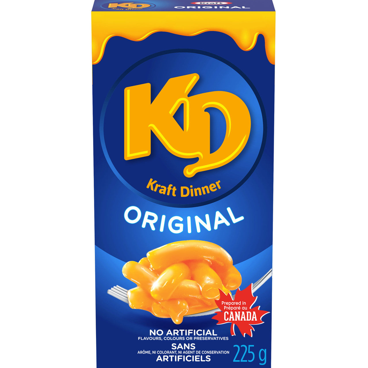 Kraft Dinner Original Macaroni & Cheese 225g x (12pk) {Imported from Canada}