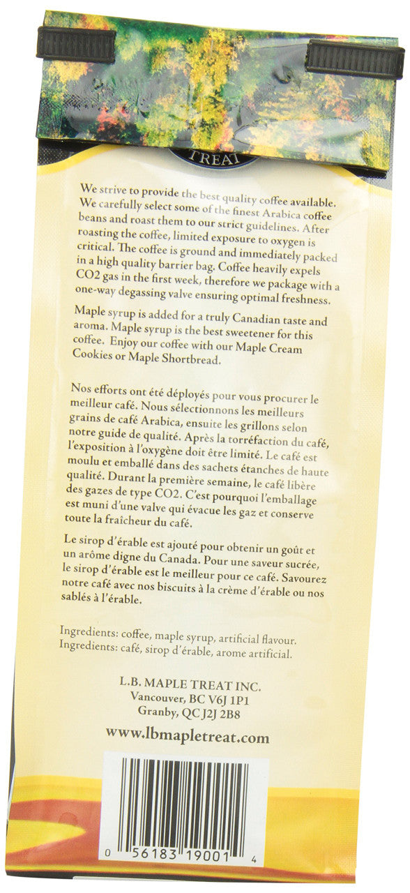 L B Maple Treat Maple Coffee, 250g/8.81oz {Imported from Canada}