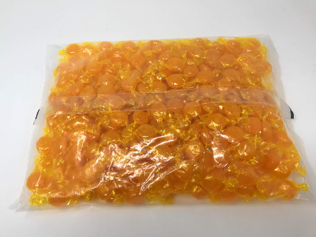 Exclusive Candy Butterscotch Discs Hard Candies - 1.8kg/4 lb. Bag {Imported from Canada}