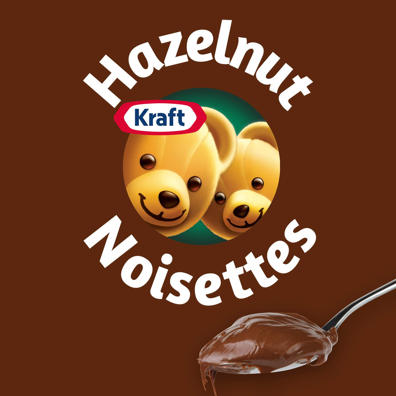 Kraft Hazelnut Spread, 725g/25.6 oz., (Pack of 6) {Imported from Canada}