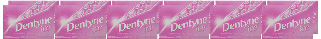 Dentyne Ice, Arctic Bubble Sugar Free Pellet Gum - 12x12/144ct {Canadian}