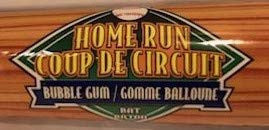 DUBBLE BUBBLE, Home Run Baseball BAT, Bubble Gum, 187g/6.6oz., {Imported from Canada}