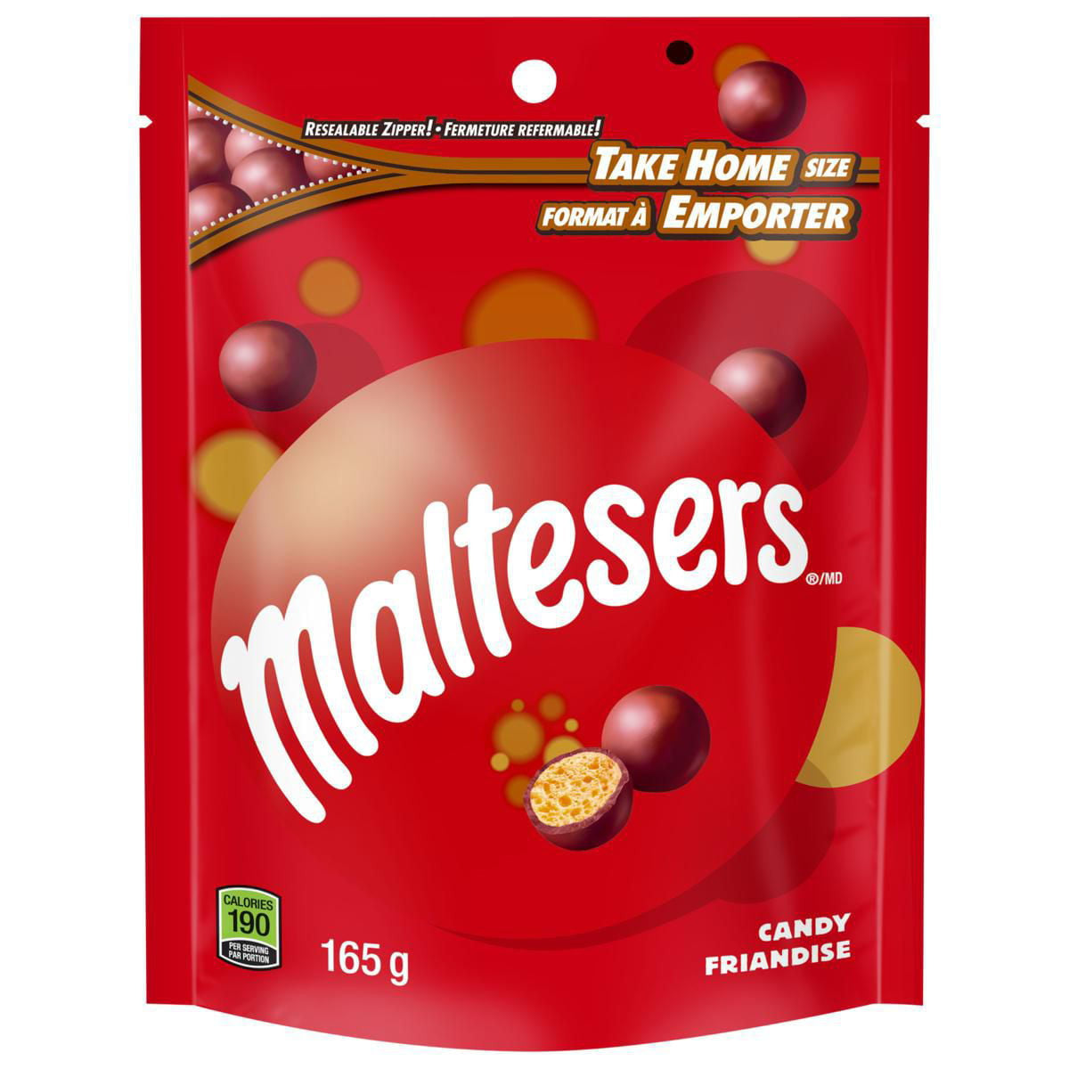 Maltesers Malt Chocolate Candy 165g/5.8oz, 3-Pack {Imported from Canada}