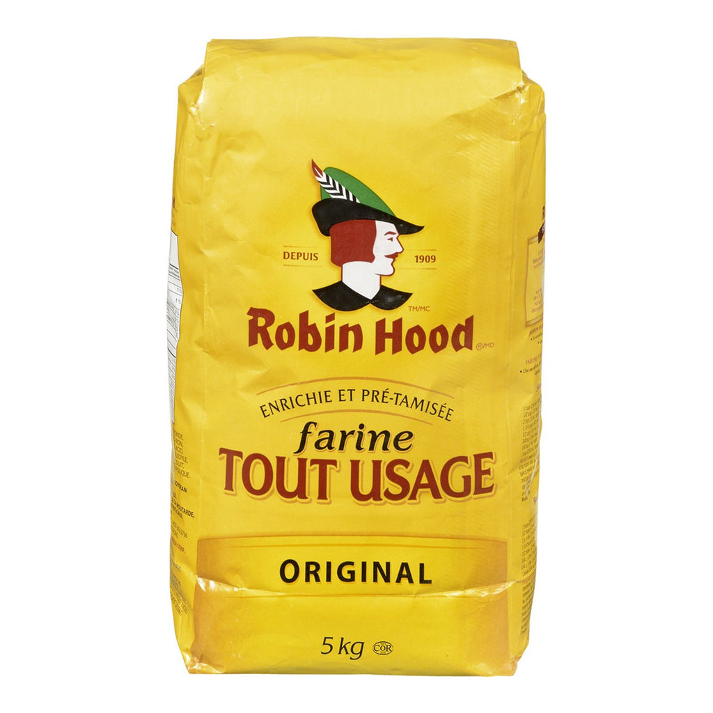 Robin Hood All Purpose Original Flour 5kg bag {Imported from Canada}