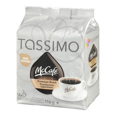 McCafe Premium Medium Roast Coffee, Tassimo, {Imported from Canada}