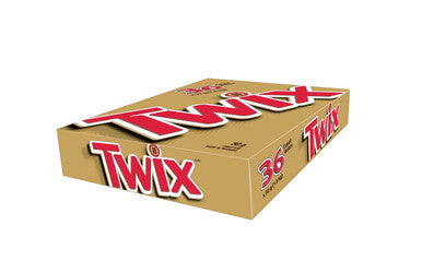 Twix Caramel Cookie Bars, (36pk) 50g/1.8 oz {Imported from Canada}