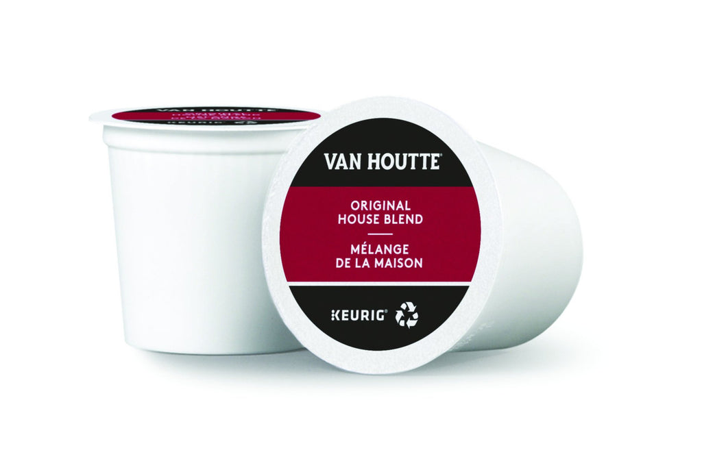 Van Houtte Original House Blend, Medium Roast,  30 K-Cups {Imported from Canada}