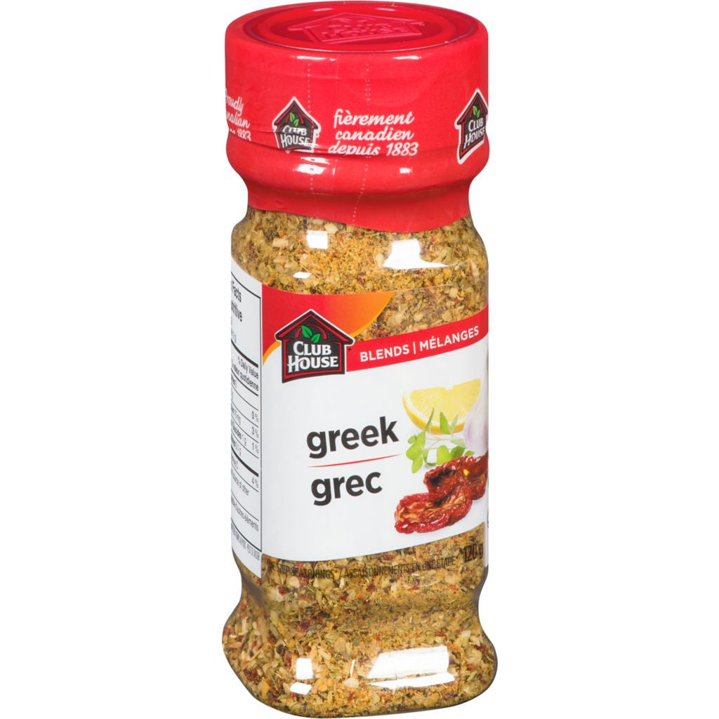 CLUB HOUSE One Step Seasoning, Greek 120g/4.2 oz. {Imported from Canada ...