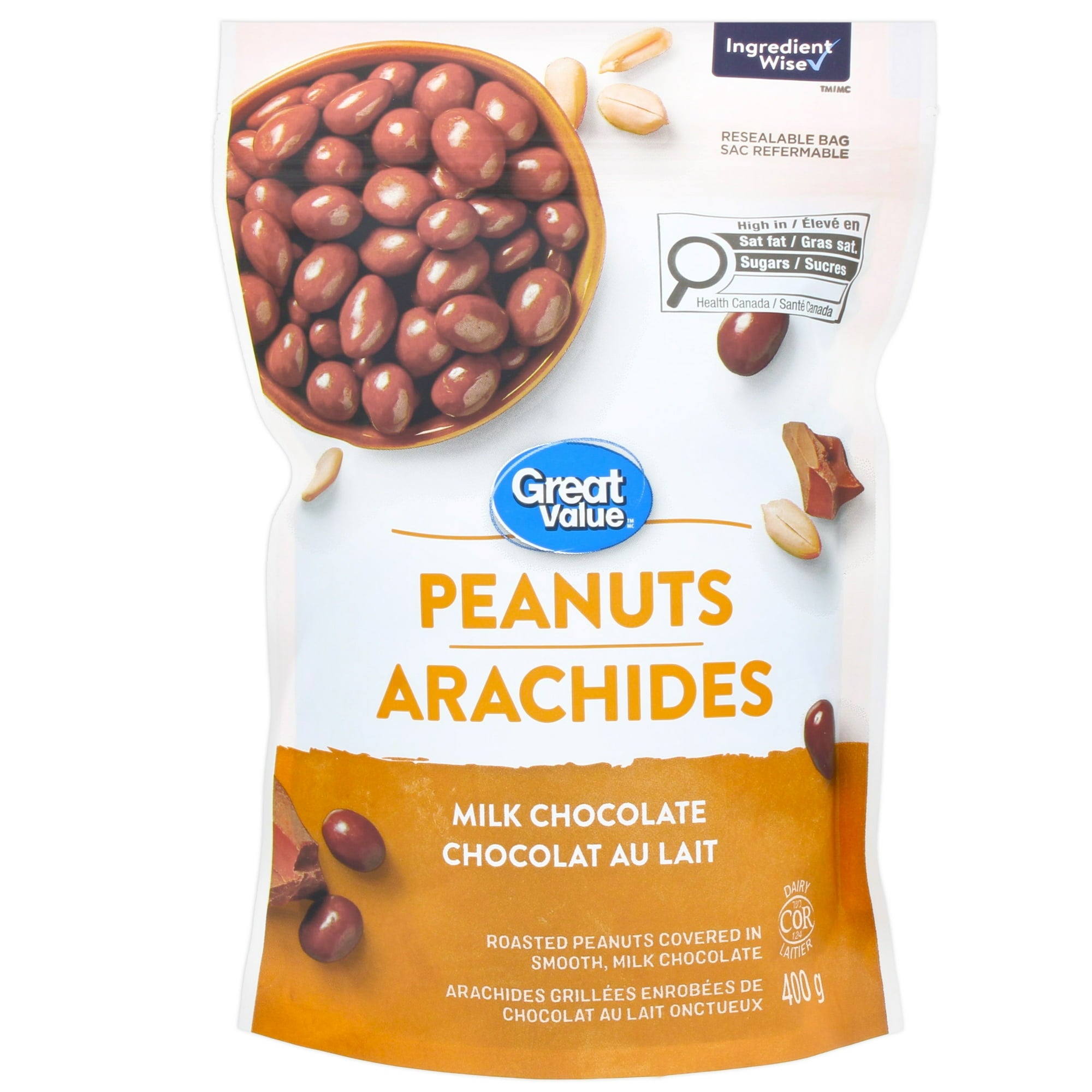 Great Value Milk Chocolate Peanuts 