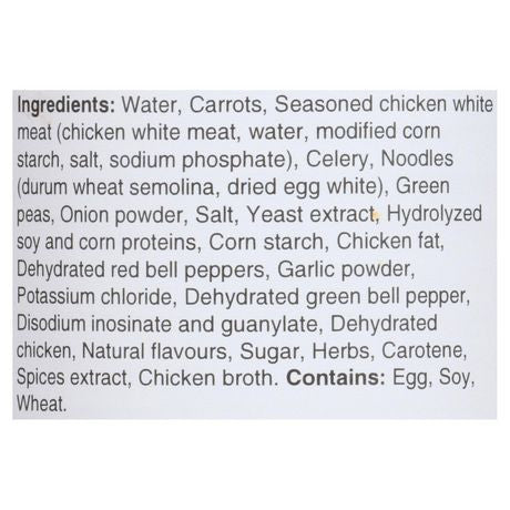 Swiss Chalet Chicken Noodle Soup, 540ml/ 18.3 fl. oz., 25% less salt, {Imported from Canada}