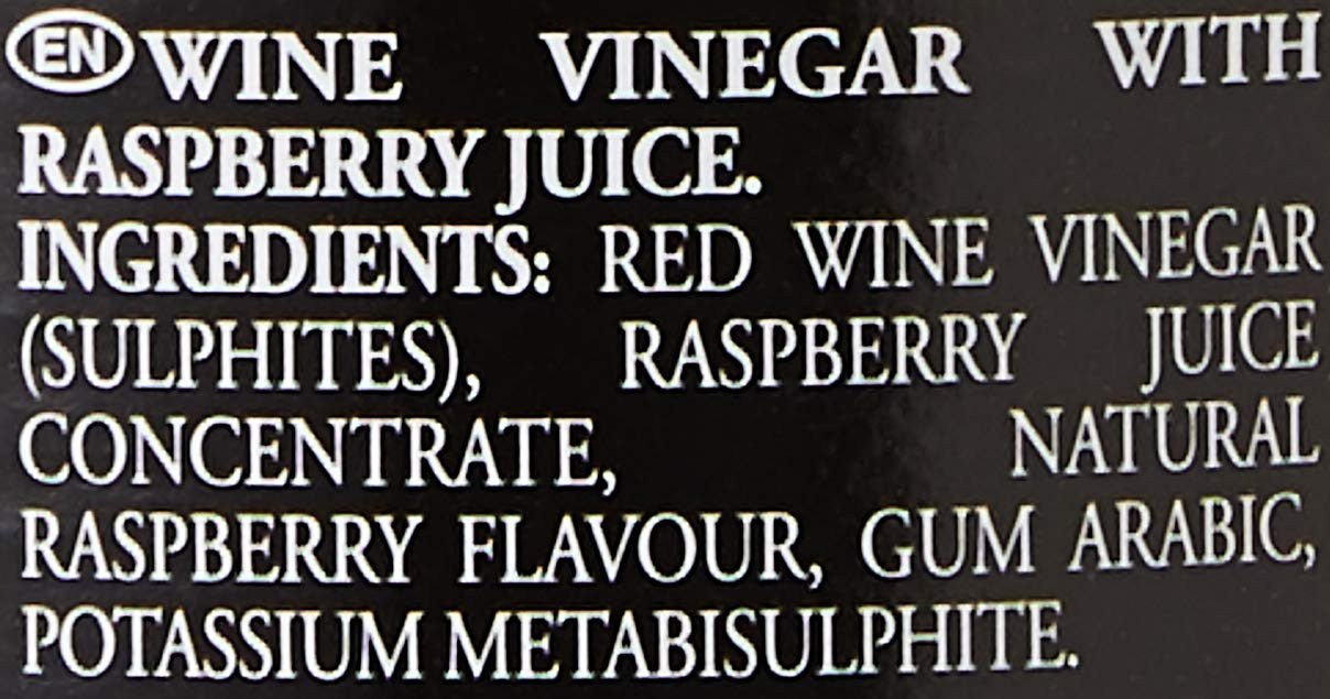 MAILLE Wine Vinegar with Raspberry Juice, 500ml/16.9 fl. oz.{Imported from Canada}