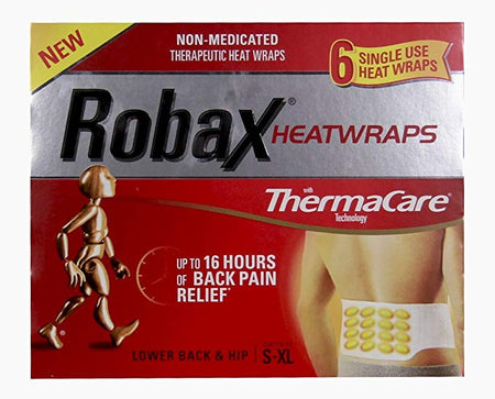 Robax heatwraps Pack of 6 {Imported from Canada}