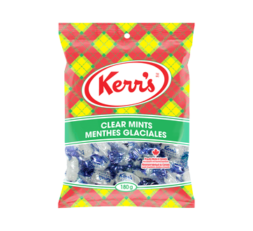 Kerr's Classic Clear Mints, 180g/6.3oz., 14pk, {Imported from Canada}