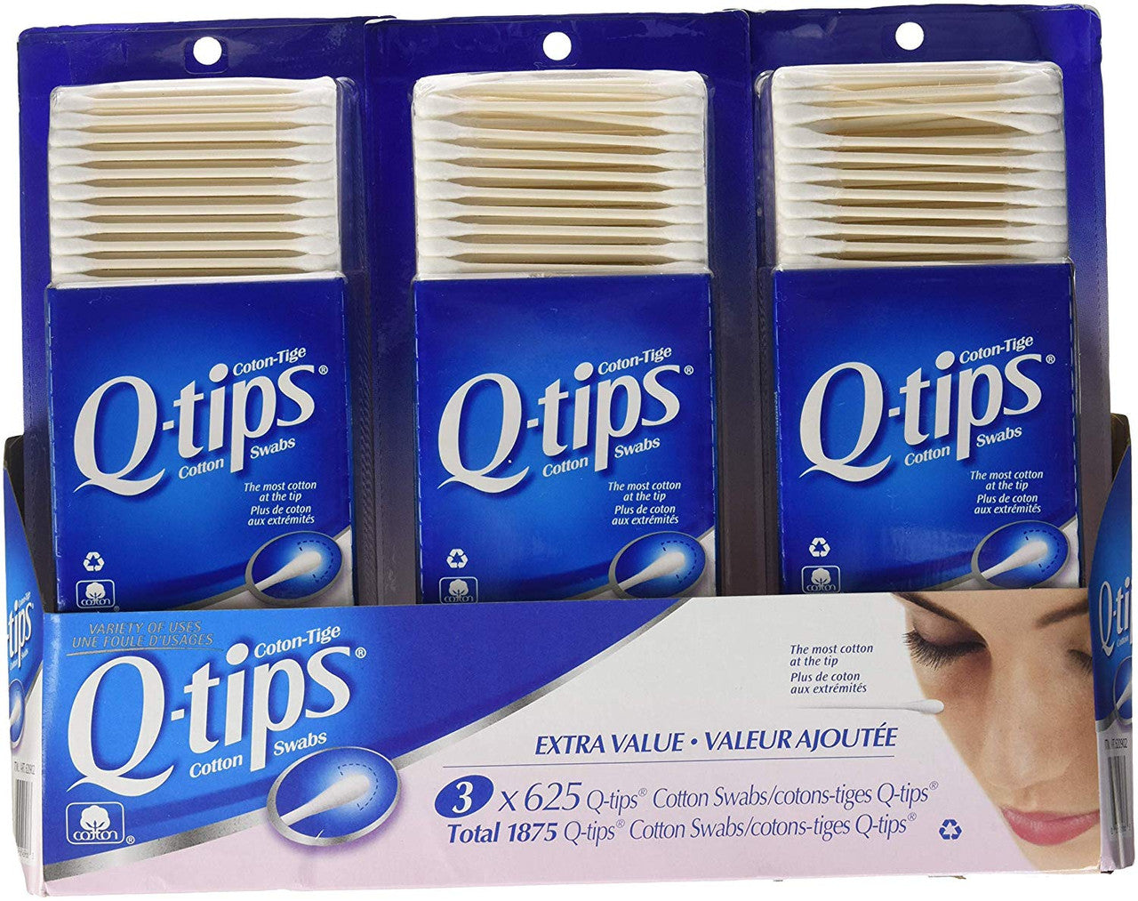 5 Pack - Q-Tips Cotton Swabs,Travel Size Purse Pack, 30 Swabs Each :  : Beauty & Personal Care