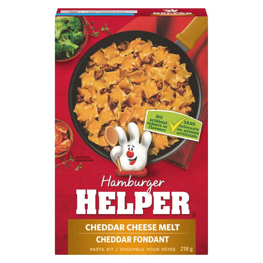 Hamburger Helper, Cheddar Cheese Melt, 218g/7.7oz., {Imported from Canada}