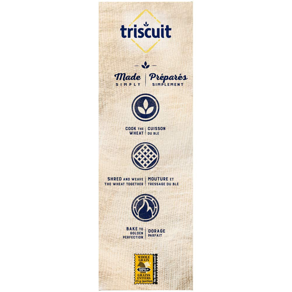 Christie TRISCUIT Roasted Garlic Crackers, 200g/7.1 oz., {Imported from Canada}