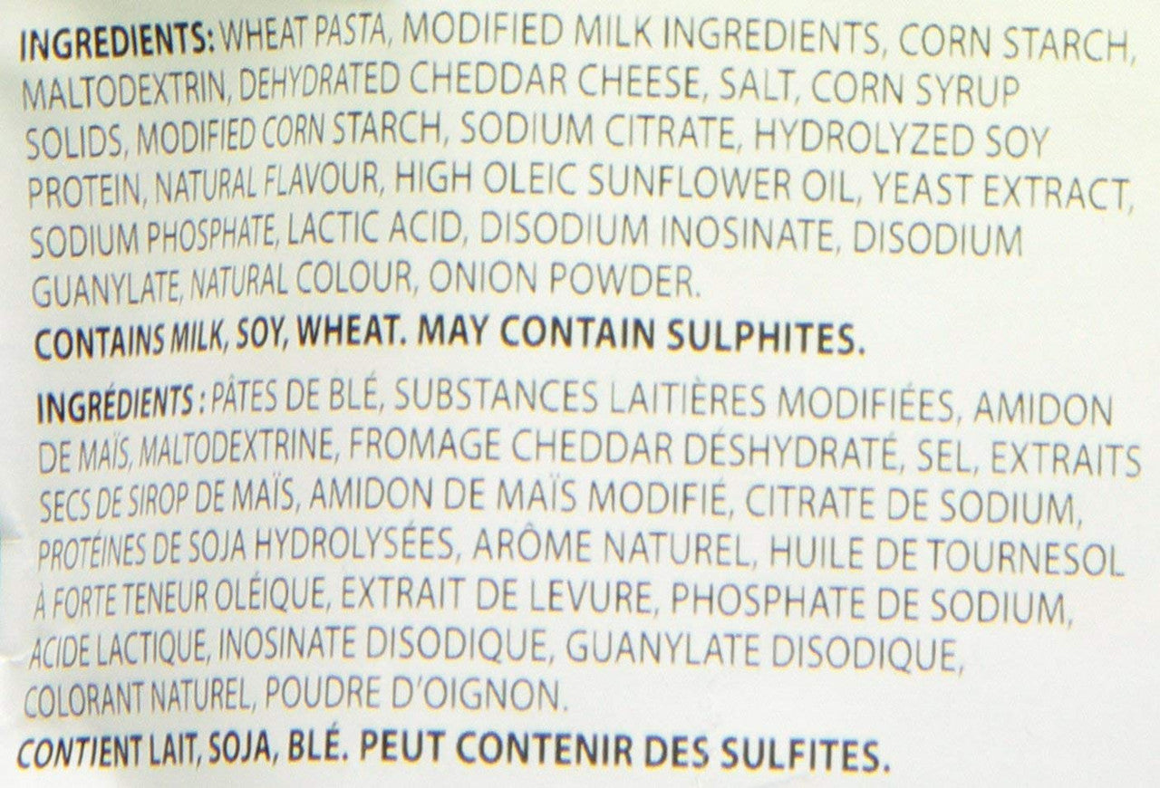 Knorr Pasta Homestyle Cheddar Side Dishes 131g/4.6 oz., 8pk {Imported from Canada}