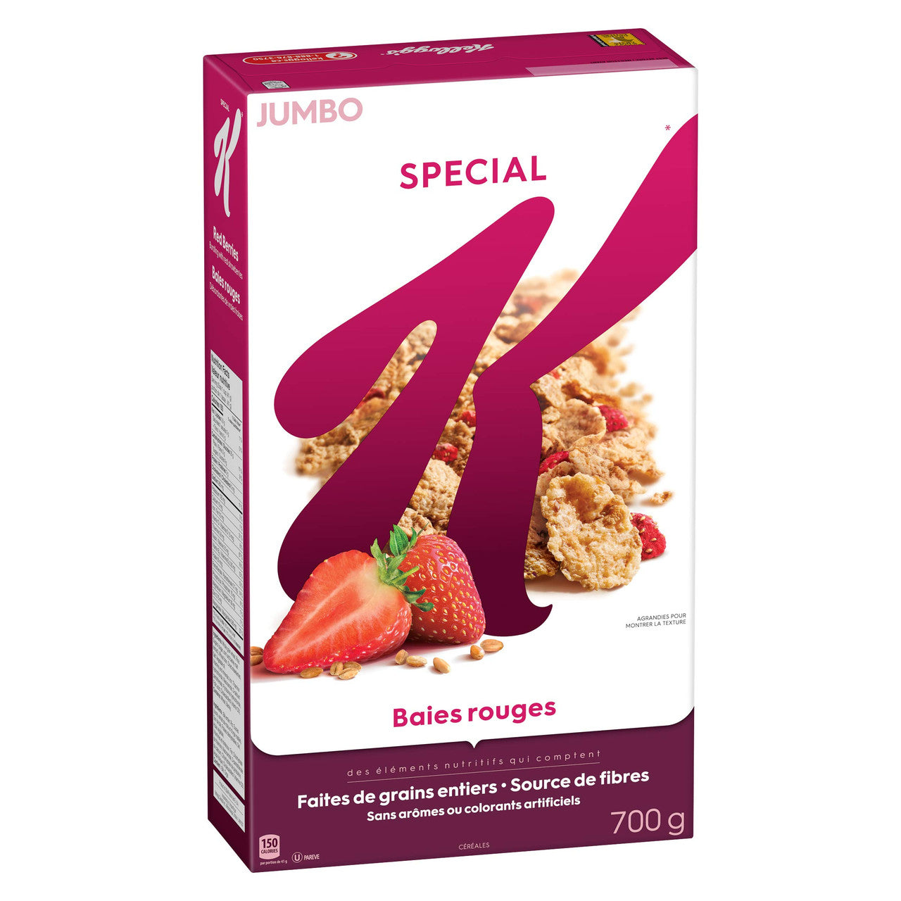 Kellogg's, Special K, Red Berries Cereal, Jumbo, 700g/24.7oz., {Imported from Canada}