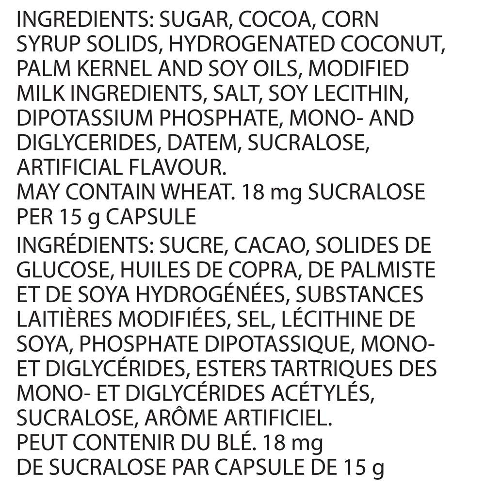 Nestle Carnation Rich and Creamy Hot Chocolate Keurig Compatible K-Cup Capsule Pods, 30 x 15g, 30 cups {Imported from Canada}