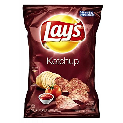 Frito Lays Ketchup Chips - 40x40g  {Imported from Canada}