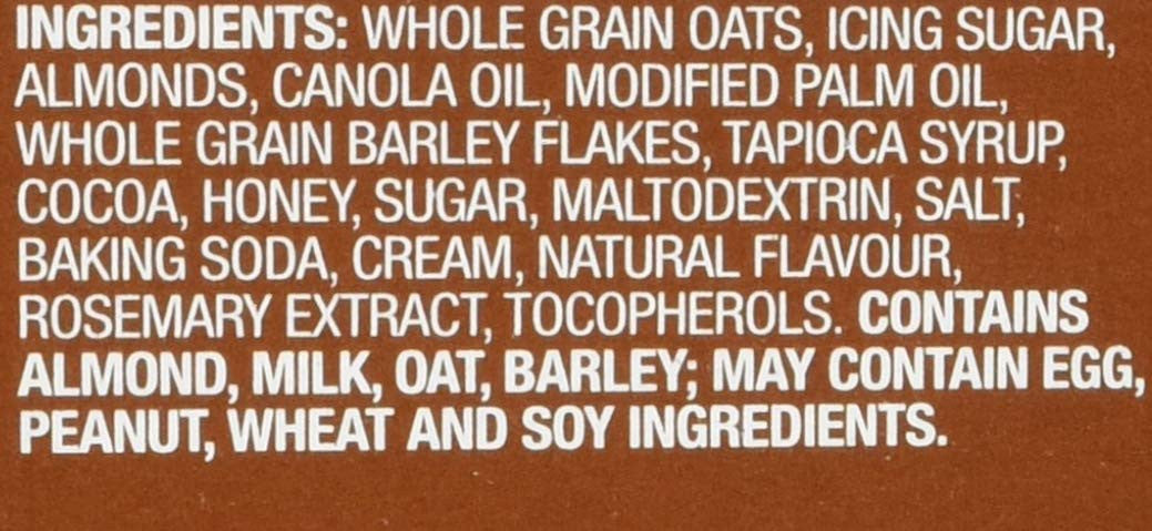 NATURE VALLEY Biscuits with Cocoa Almond Butter, 5ct, 190g/6.7oz, {Imported from Canada}