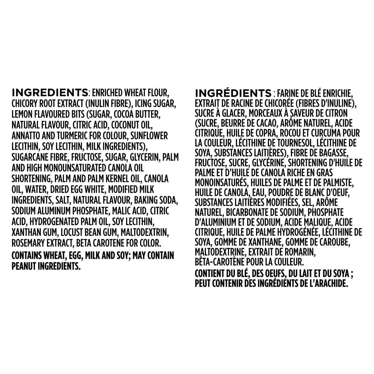 Fibre 1 Delights Bar, Lemon Flavour, 5ct, 125g/4.4oz, {Imported from Canada}