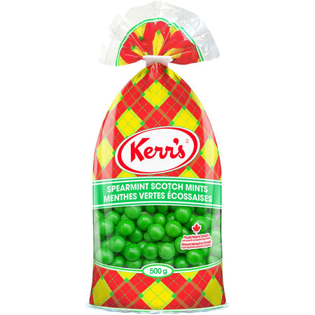 Kerrs Spearmint Scotch Mints 500g/17.63oz {Imported from Canada}