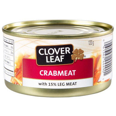 Clover Leaf Crabmeat, 120g/4.2 oz., (Imported from Canada)