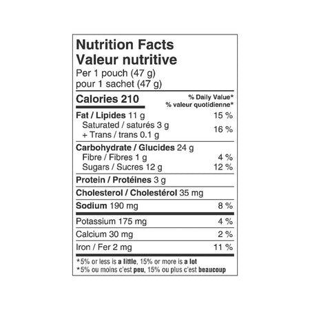 Sara Lee Little Bites Brownies, 5 pouches, 234g/8.2 oz. Box {Imported from Canada}