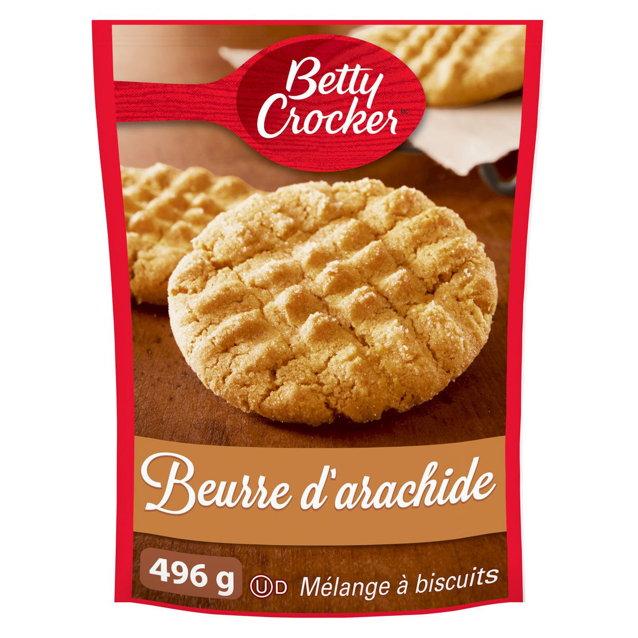 Betty Crocker Peanut Butter Cookie Mix, 204g/7.2 oz. (Imported from Canada)