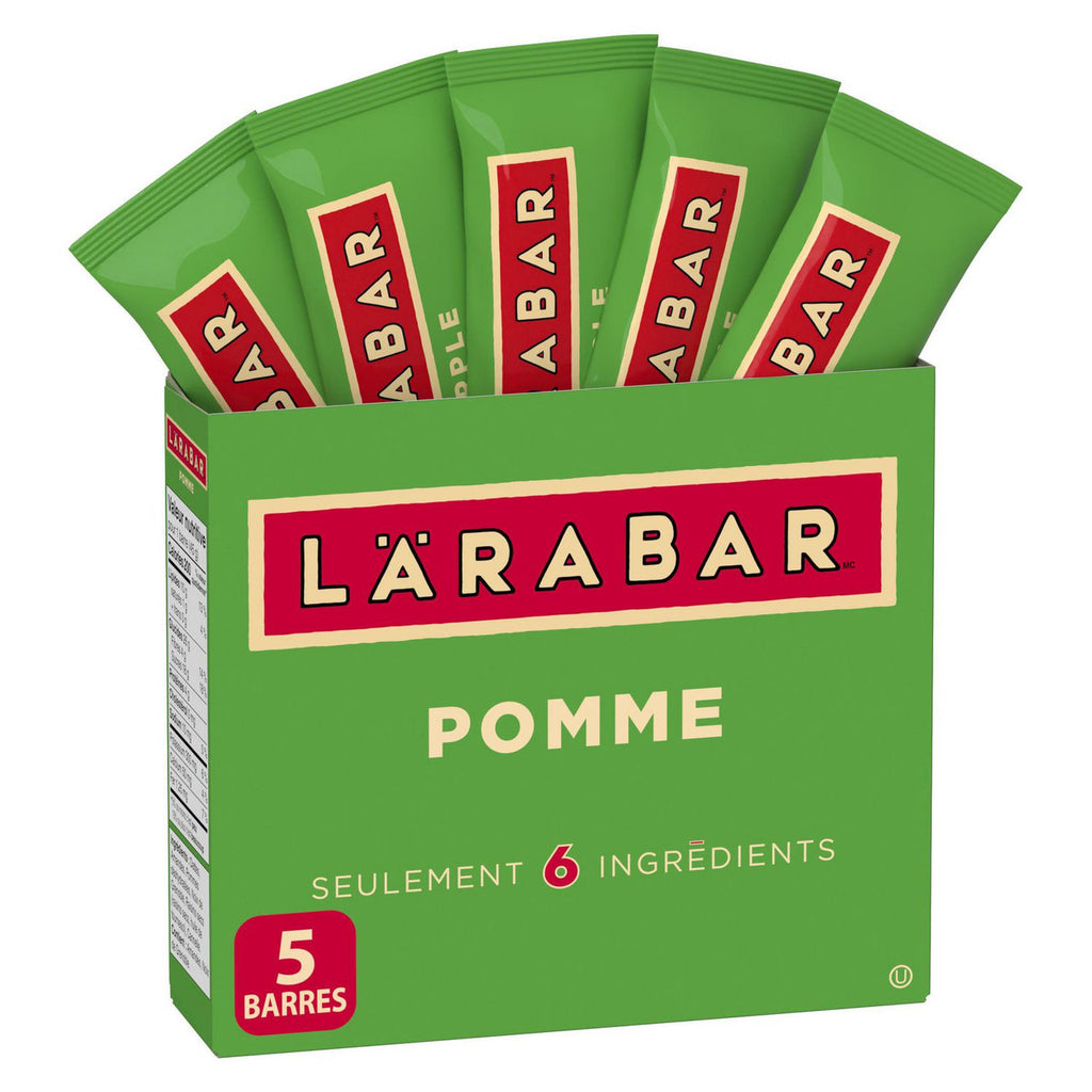 Larabar Apple Energy Bar, 5 Bars, 225g/7.9 oz {Imported from Canada}