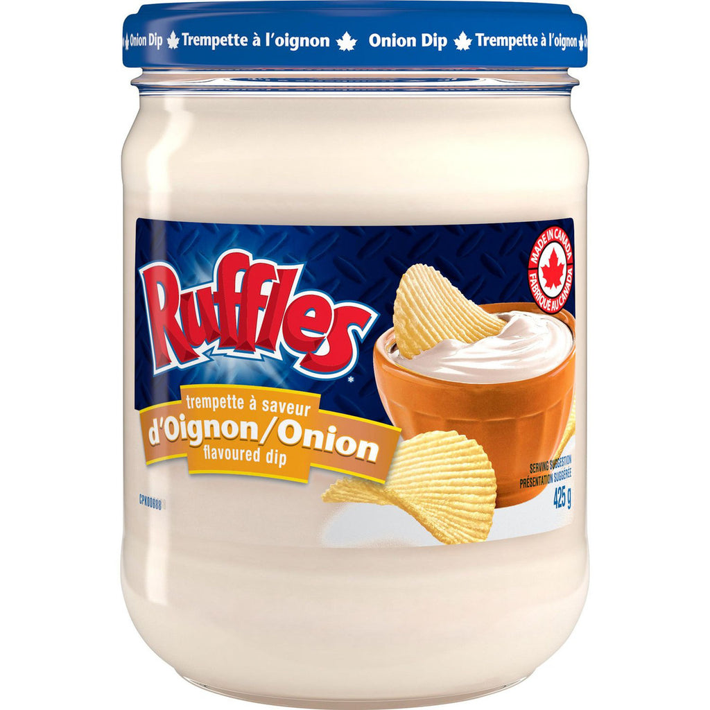 Lay's Ruffles Onion Flavored Dip, 425g/15 oz. Jar {Imported from Canada}