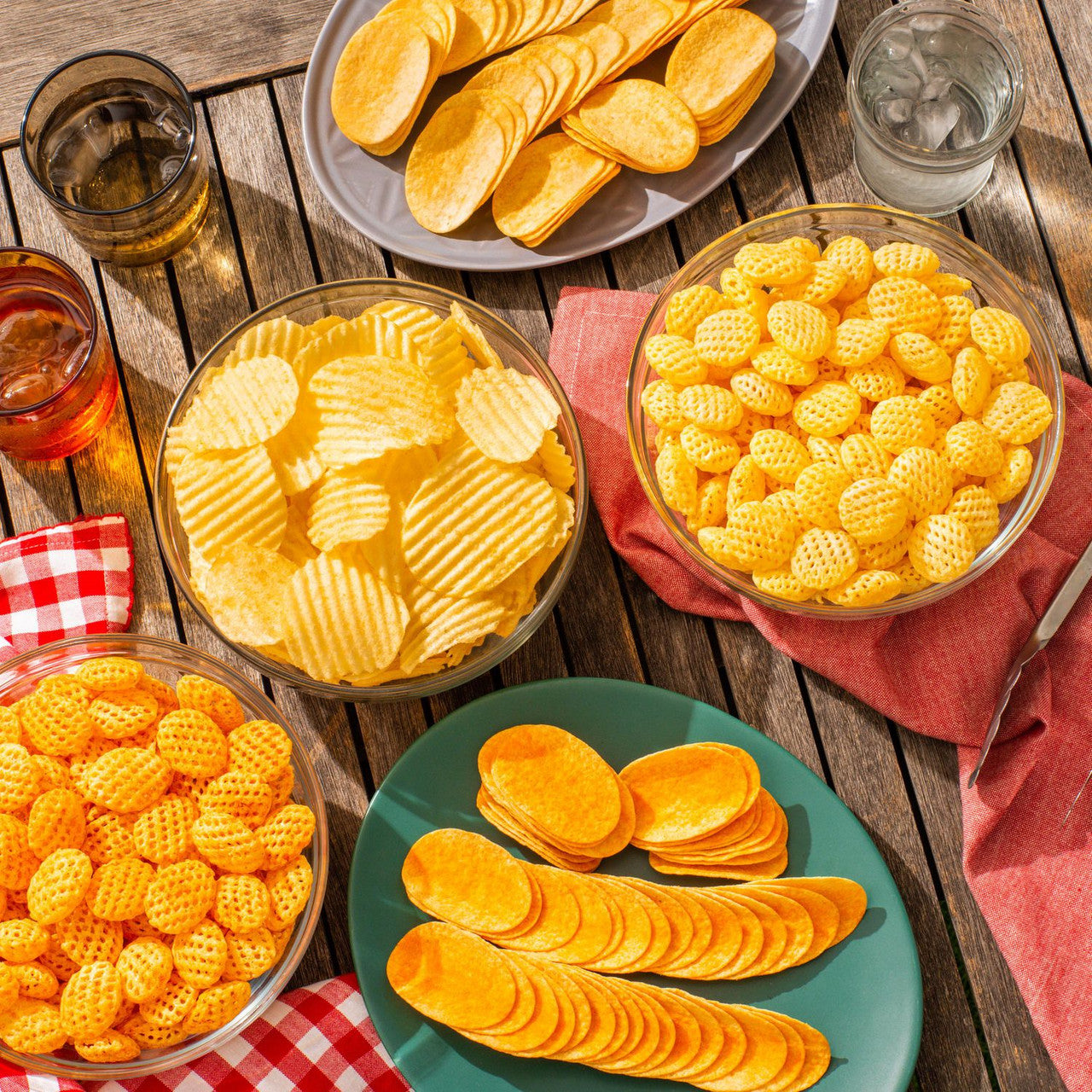 Lay's Poppables Sea Salt & Vinegar Potato Snack, 130g/4.5 oz., {Imported from Canada}