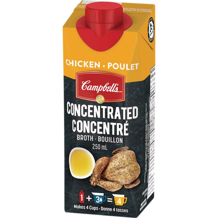 Campbell's Concentrated Chicken Broth, 250mL/8.75 oz., {Imported from Canada}