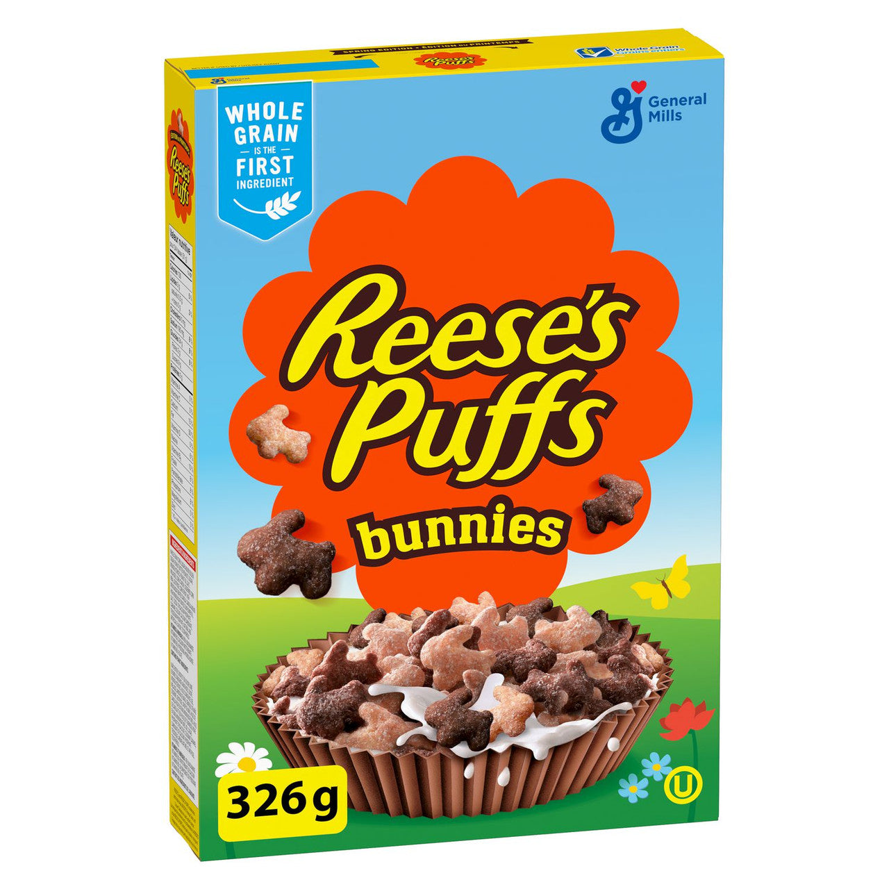 Reese Puffs Bunnies Cereal, Special Easter Edition, 326g/11.5 oz., {Imported from Canada}