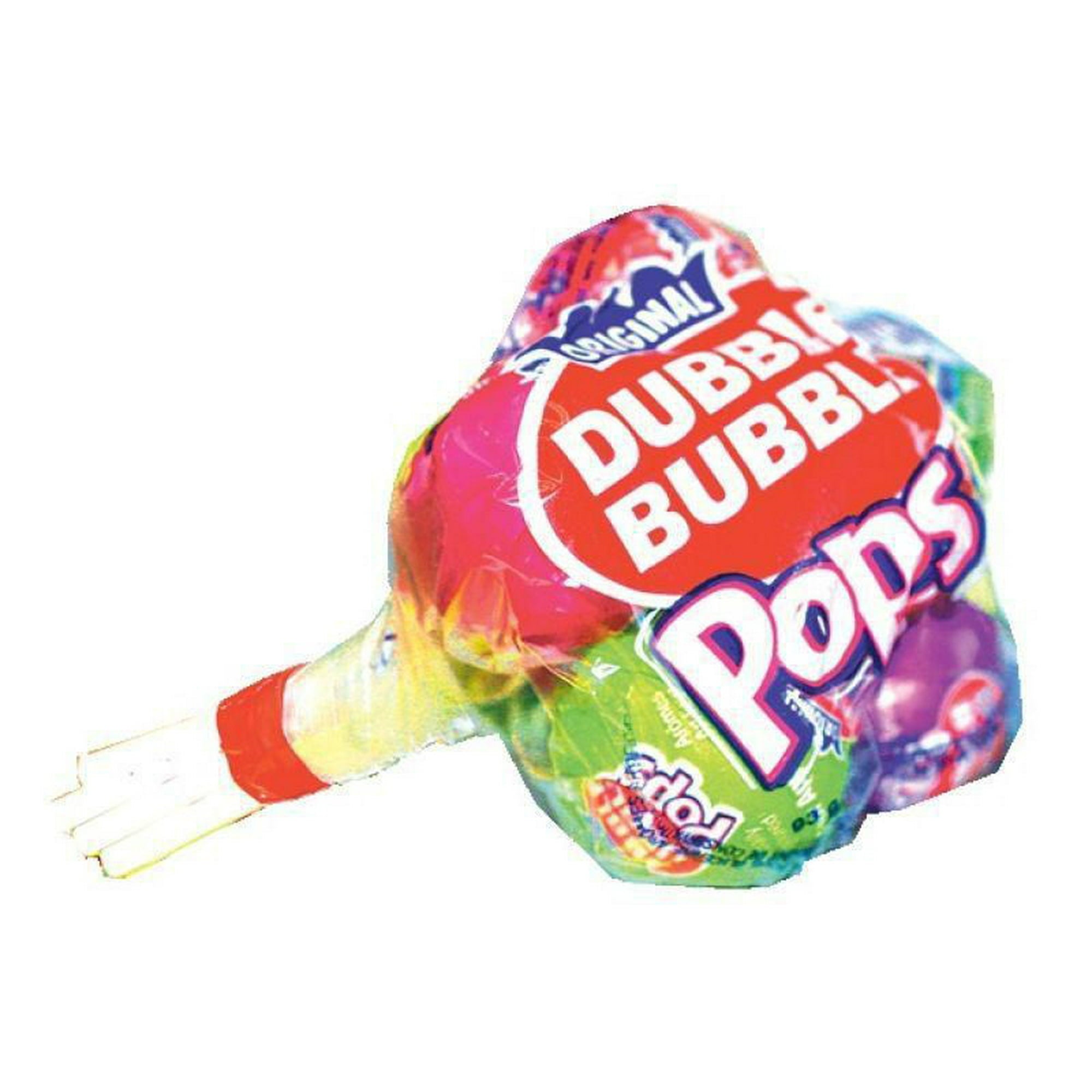 Side of Dubble Bubble Original Flavor Zone Lollypops, 93g/3.5 oz.