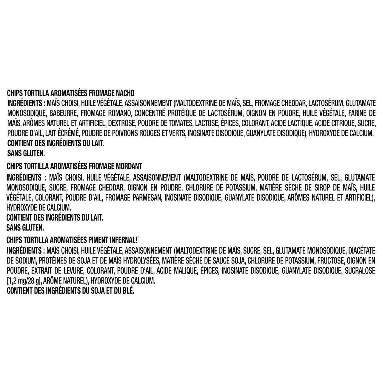 Doritos Favorites Variety Pack, Nacho Cheese, Zesty Cheese, Sweet Chili Heat, (12ctx28g/1 oz.) {Imported from Canada}