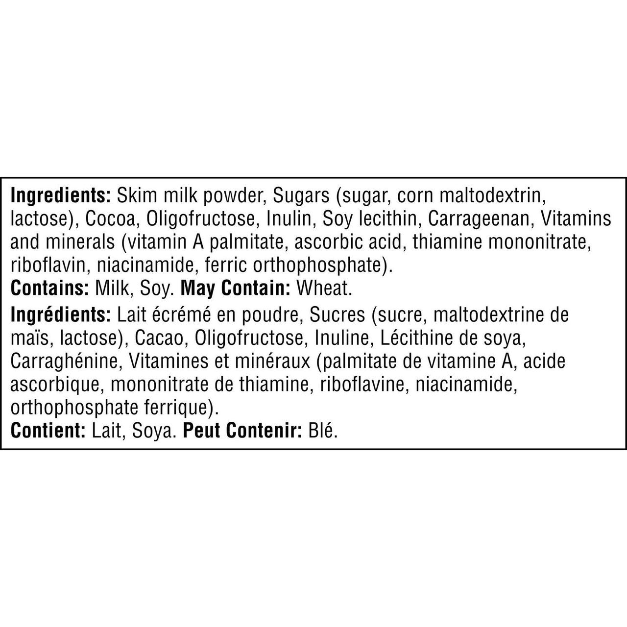 Carnation Breakfast Essentials Chocolate Drink Mix, 880g/1.9 lbs. {Imported from Canada}