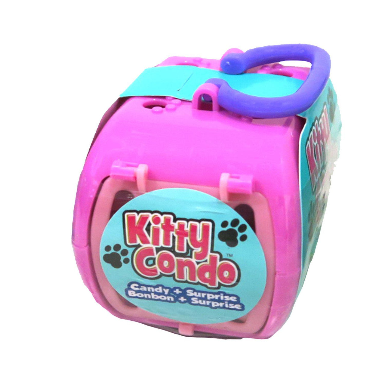 Exclusive Brands Kitty Condo filled with Candy, (12 x 8g/0.3 oz.), 96g/3.36 oz., Box {Imported from Canada}