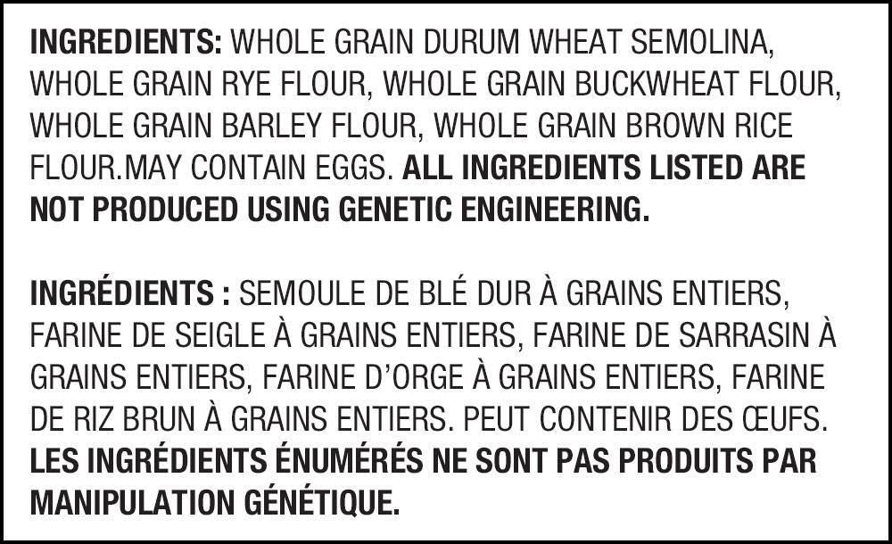 Catelli Healthy Harvest Whole Wheat Penne Rigate Pasta, 375g/13.2 oz., {Imported from Canada}