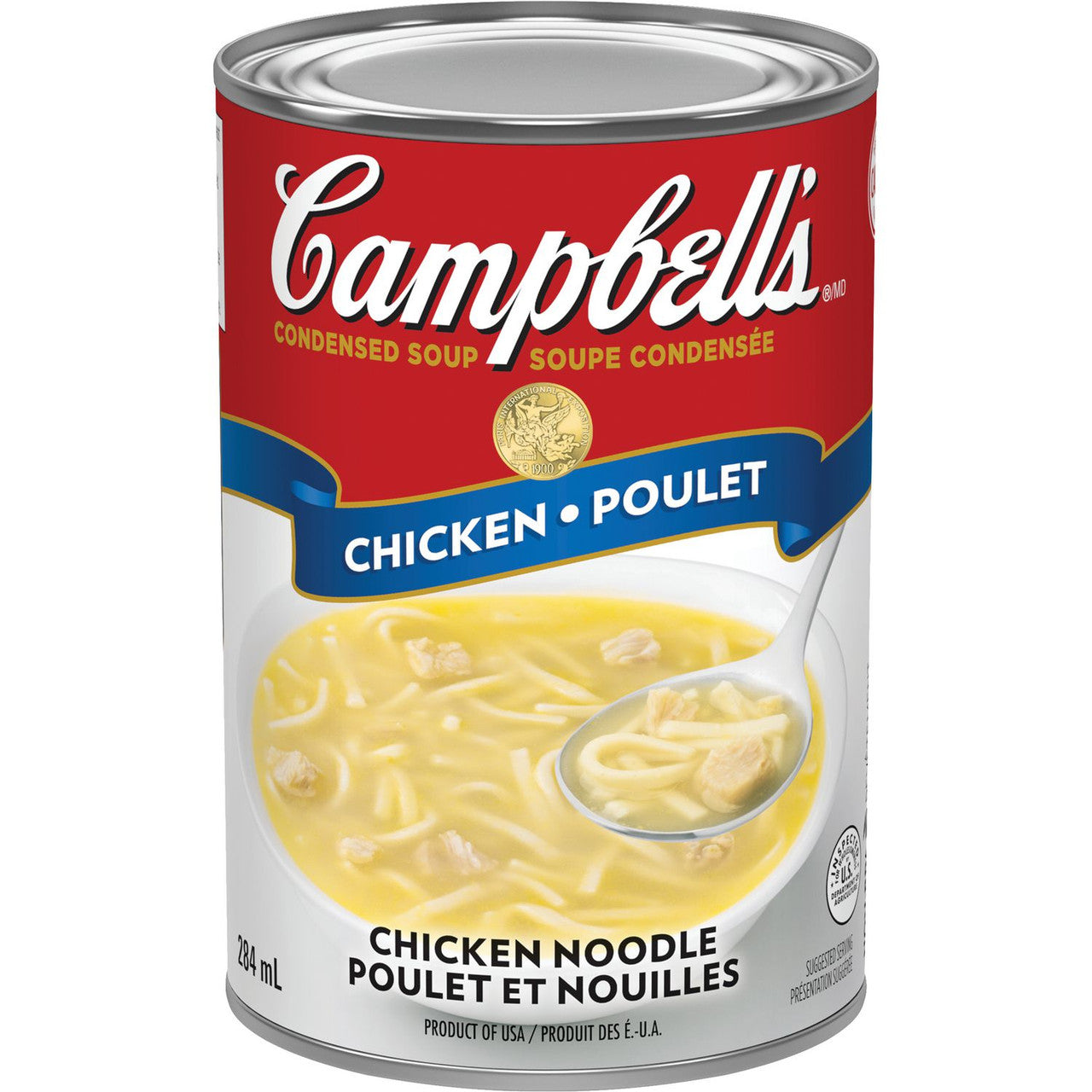 Campbell's Chicken Noodle Soup 284ml/9.6 oz., (12 pack) (Imported from Canada)