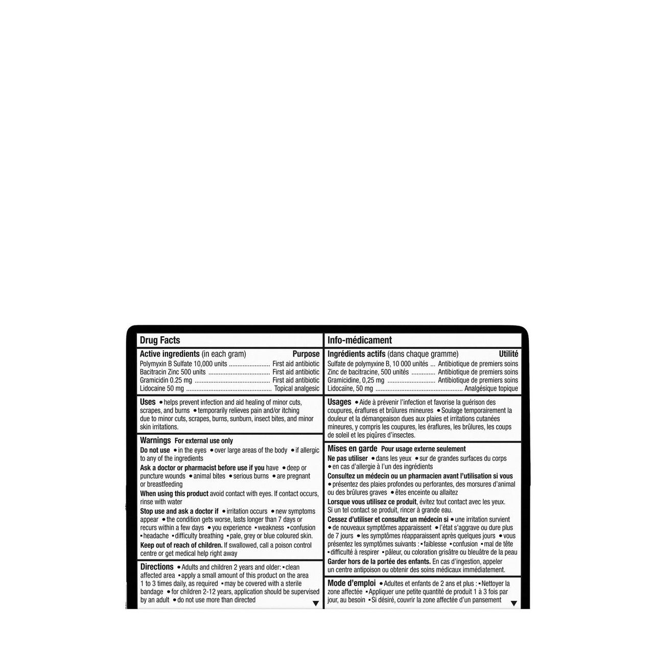 Polysporin Complete Heal-Fast Formula Twin Pack  {Imported from Canada}