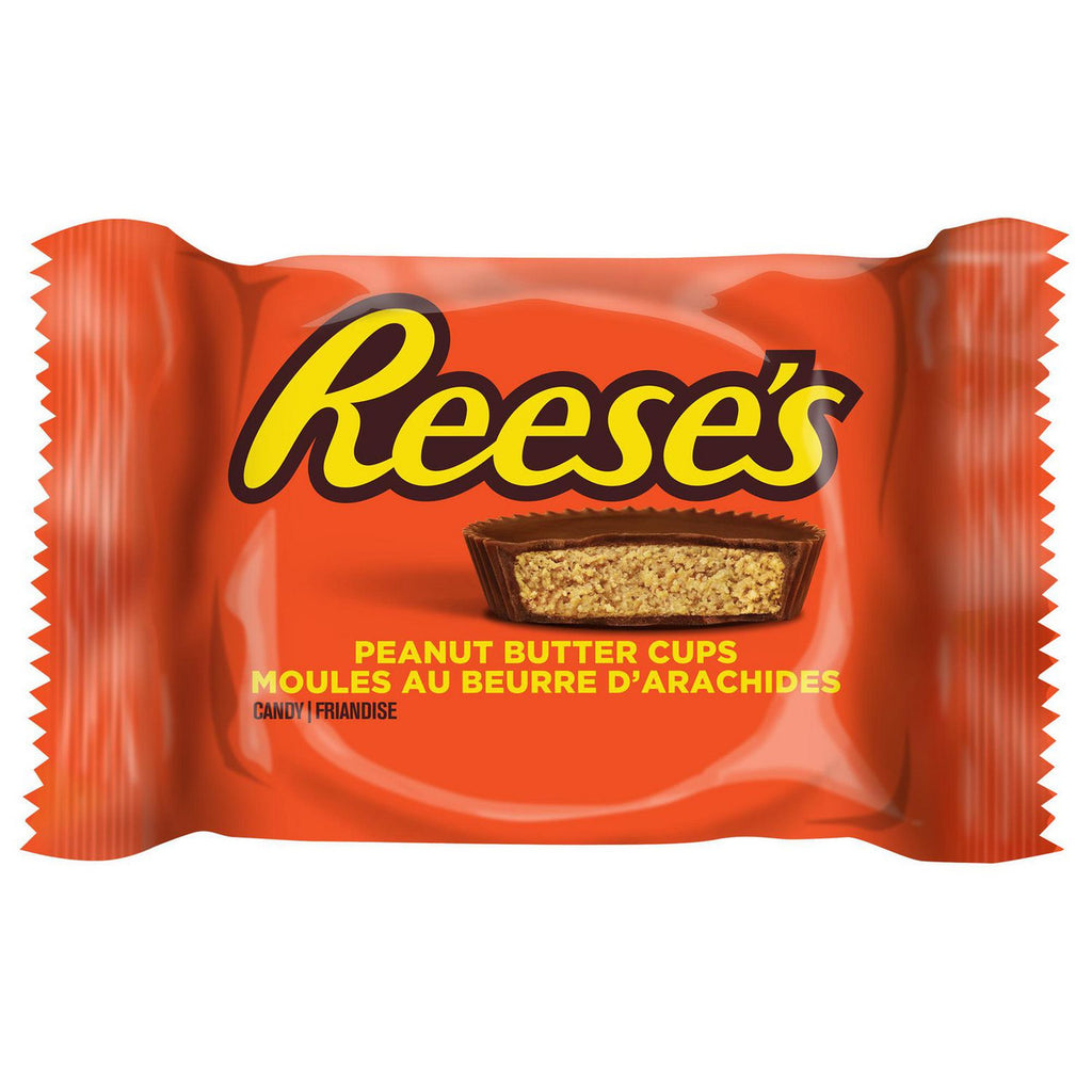 Reese's Peanut Butter Cup Snack Size Halloween Candy, 30ct Bag, 468g/1 lb. {Imported from Canada}