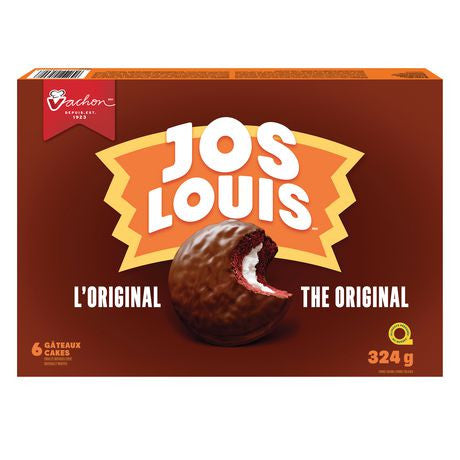 Vachon The Original Jos Louis Cakes (2pk) 324g/11.4 oz., (Imported from Canada)