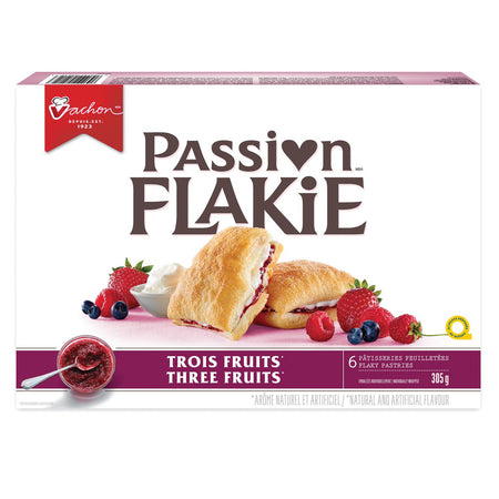 Vachon Passion Flakie Pastries Three Fruits 305g/10.8oz,  {Imported from Canada}