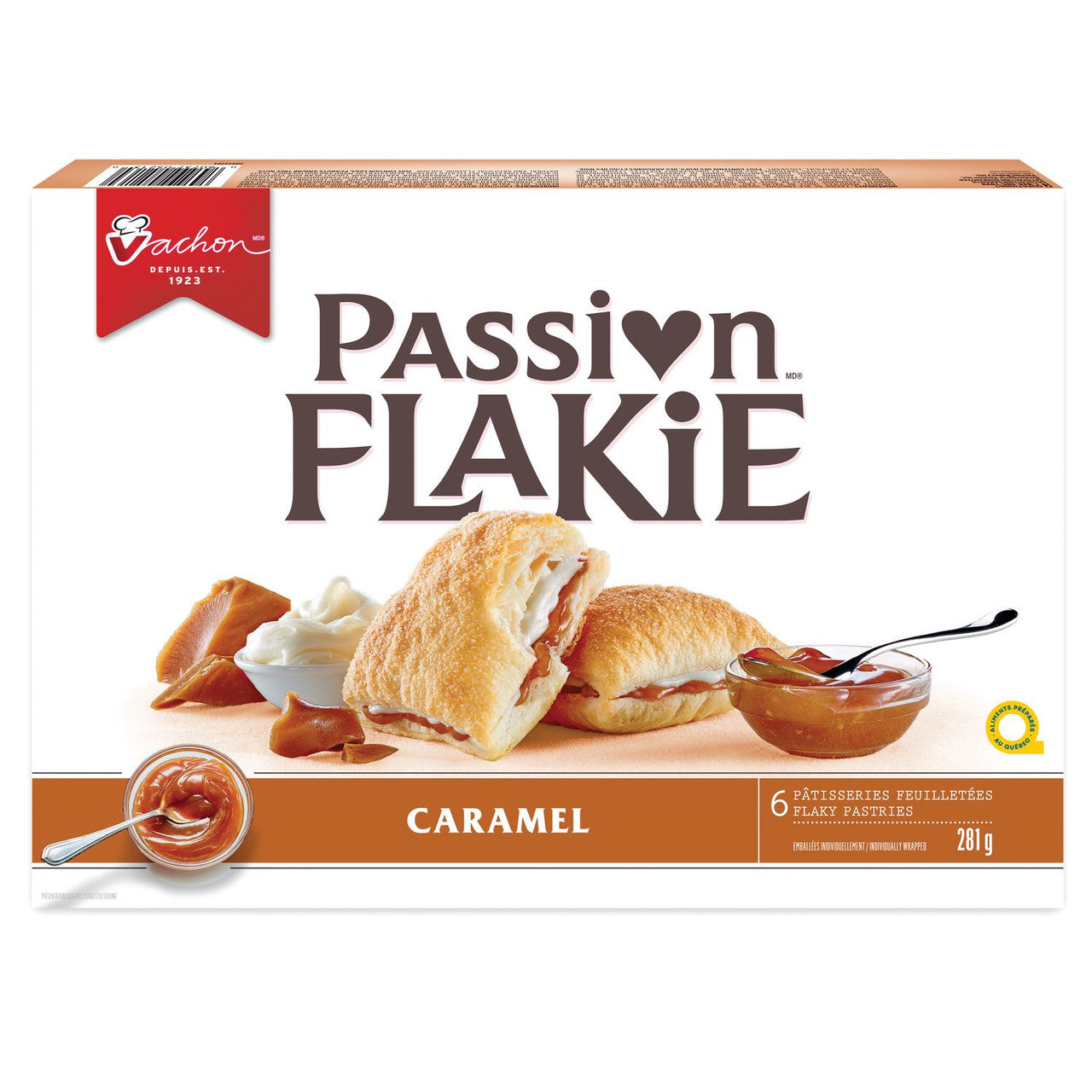 Vachon Passion Flakie Pastries Caramel 281g/9.8oz,  {Imported from Canada}
