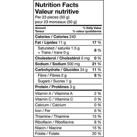 Funyuns Onion Flavored Rings, 125g/4.4 oz., (Imported from Canada)