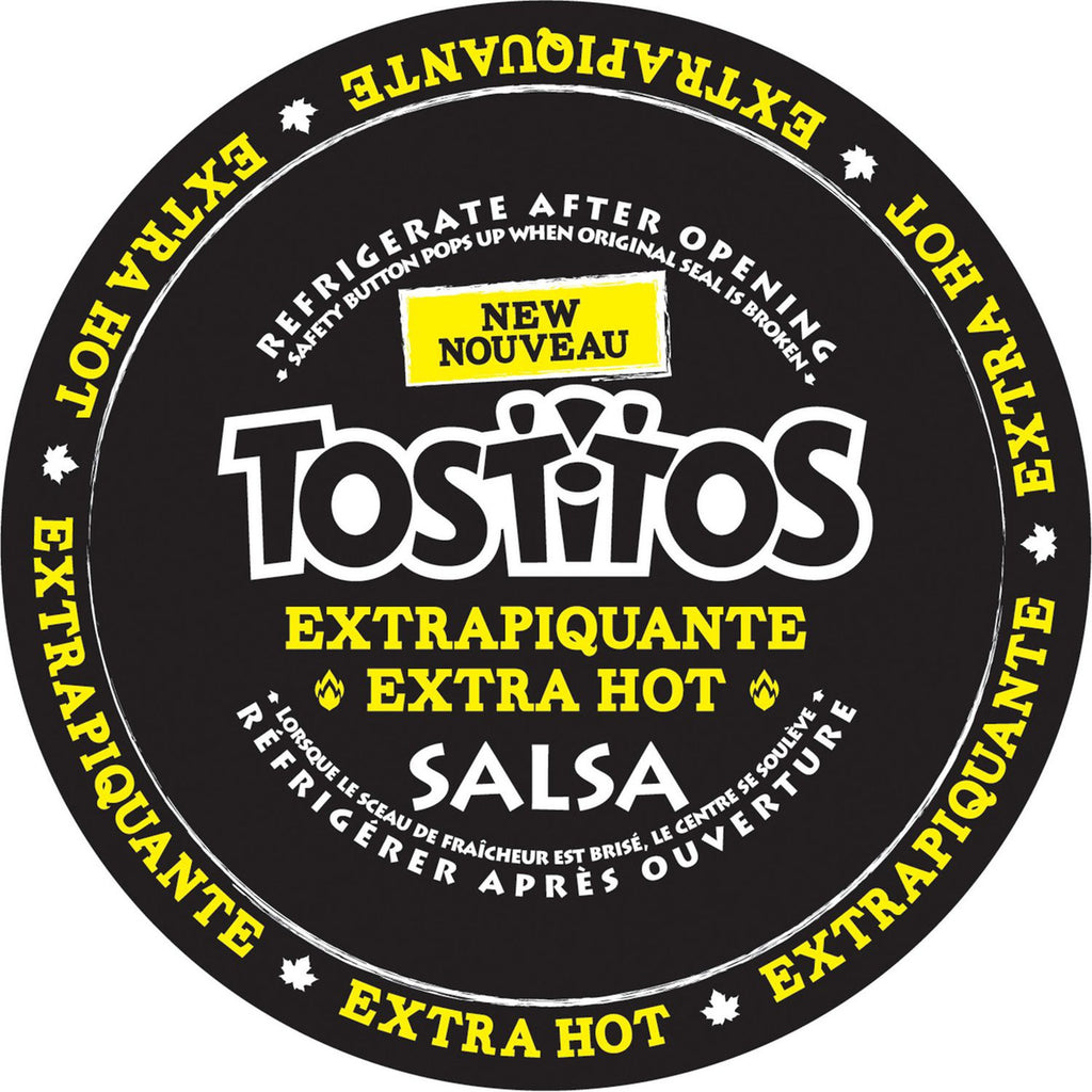 Tostitos Extra Hot Salsa Dip, 418ml/14.1 oz., {Imported from Canada]