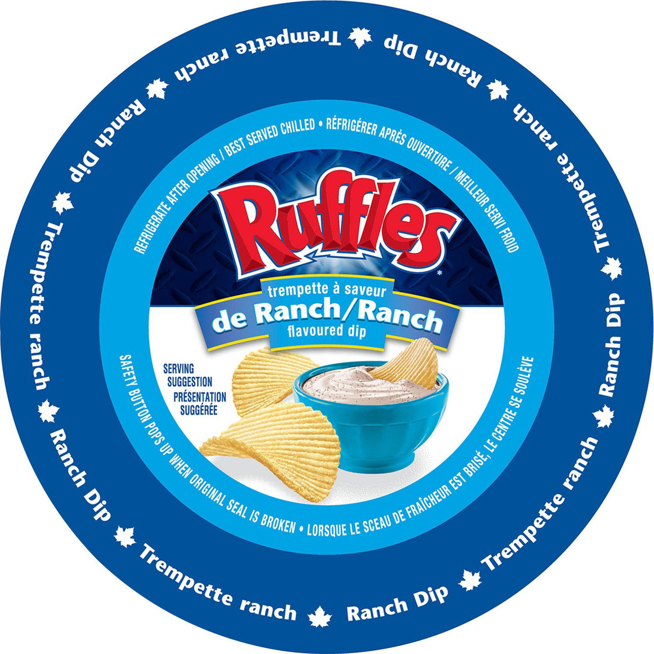 Lay's Ruffles Ranch Flavored Dip, 425g/15 oz. Jar {Imported from Canada}